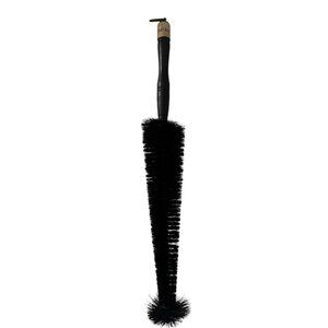 Coiled Bedspring Brush With Wooden Handle 20" Vintage Old Time